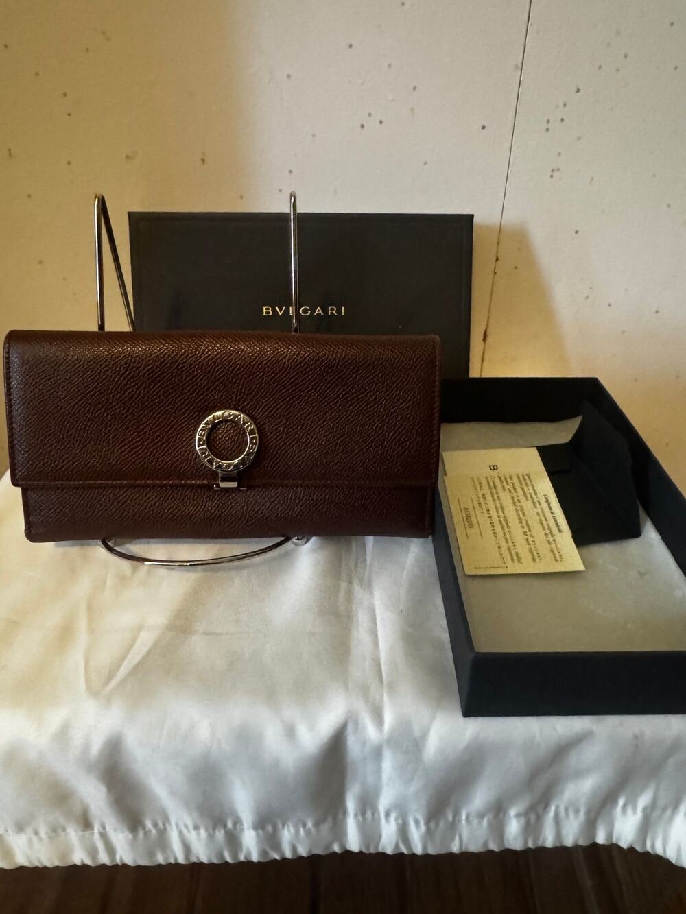 Bvlgari Brown wallet
